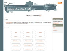 Tablet Screenshot of driver-download.net